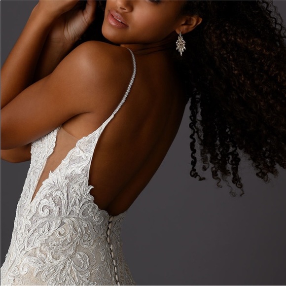 Martina Liana Style # 1250 beaded wedding dress - Picture 6 of 16